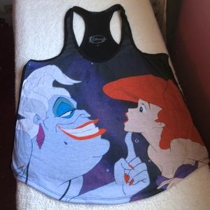 Ariel and Ursula tank top